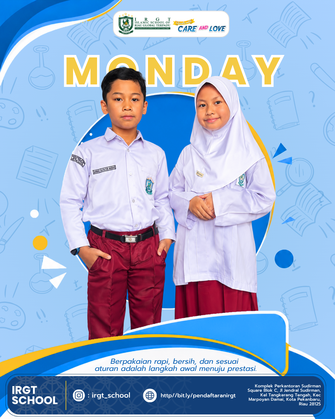 Seragam SD Senin