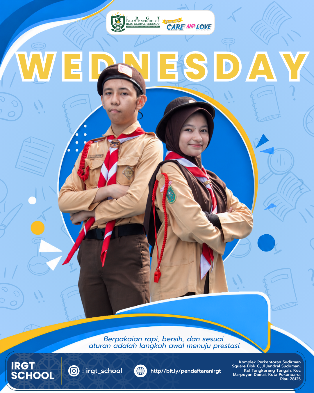 Seragam SMP Rabu